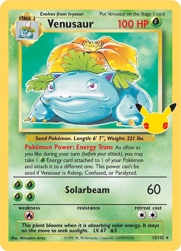 Venusaur - 15 - Celebrations - Classic Collection