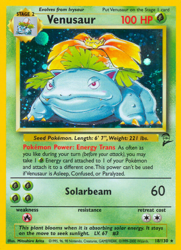 Venusaur-18-Base Set 2