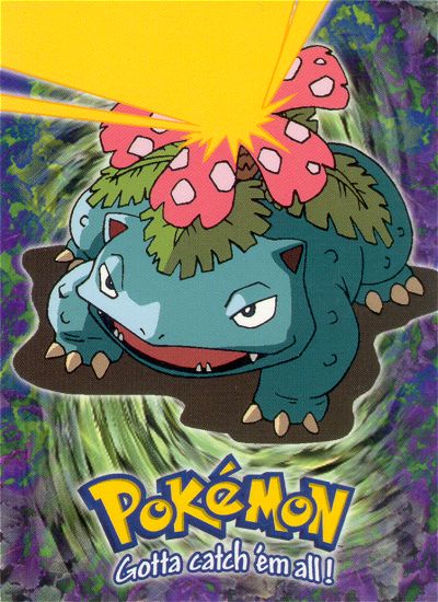 Venusaur - E03 - Topps - Series 2 - front