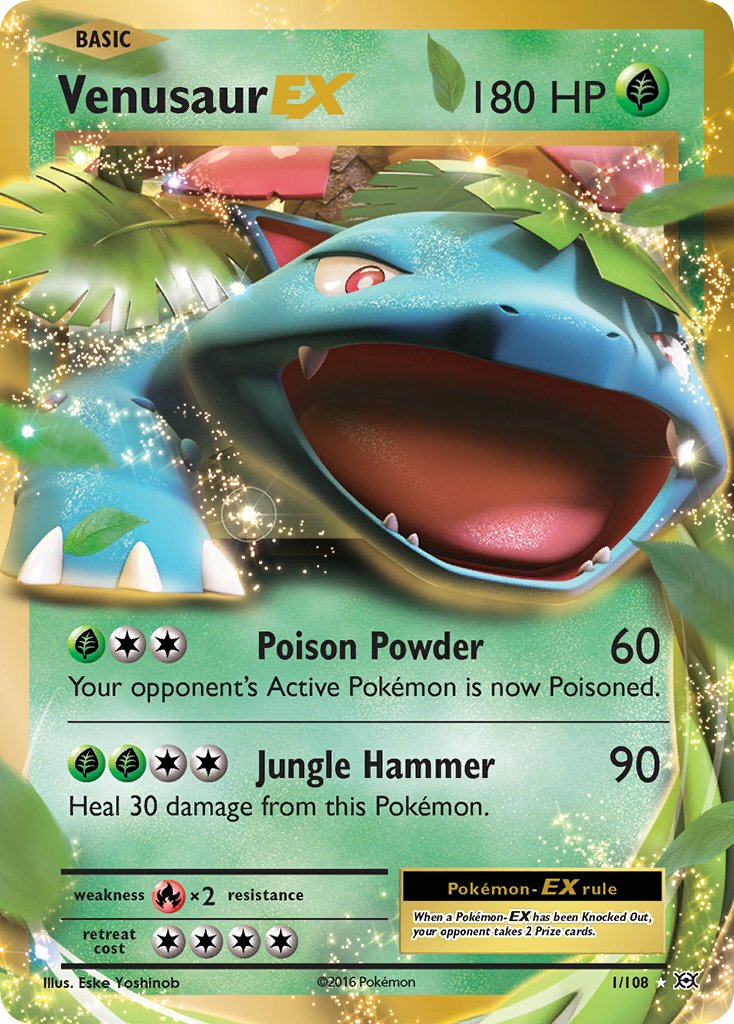 Venusaur-EX - 1 - Evolutions