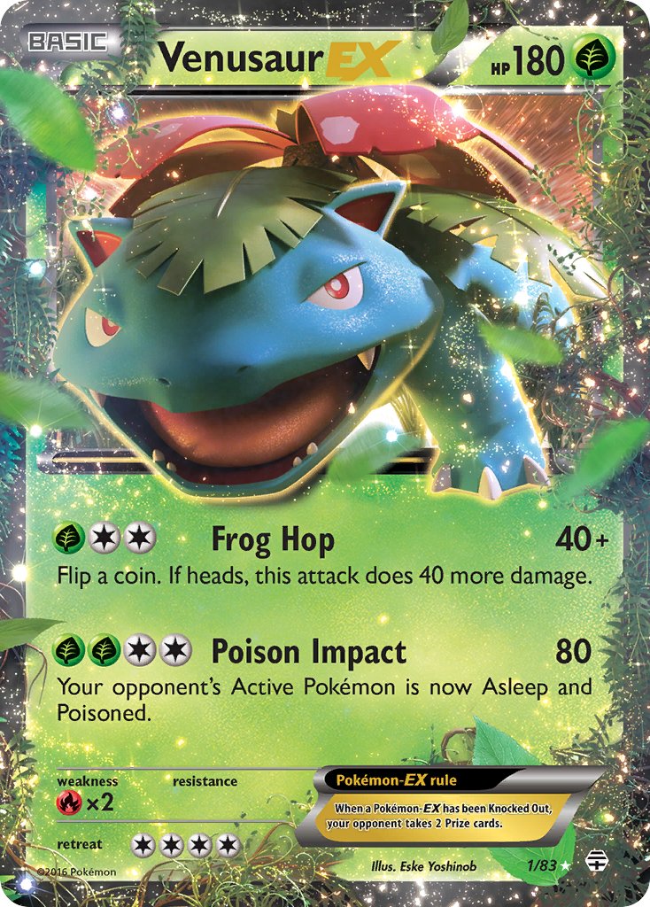 Venusaur-EX - 1 - Generations