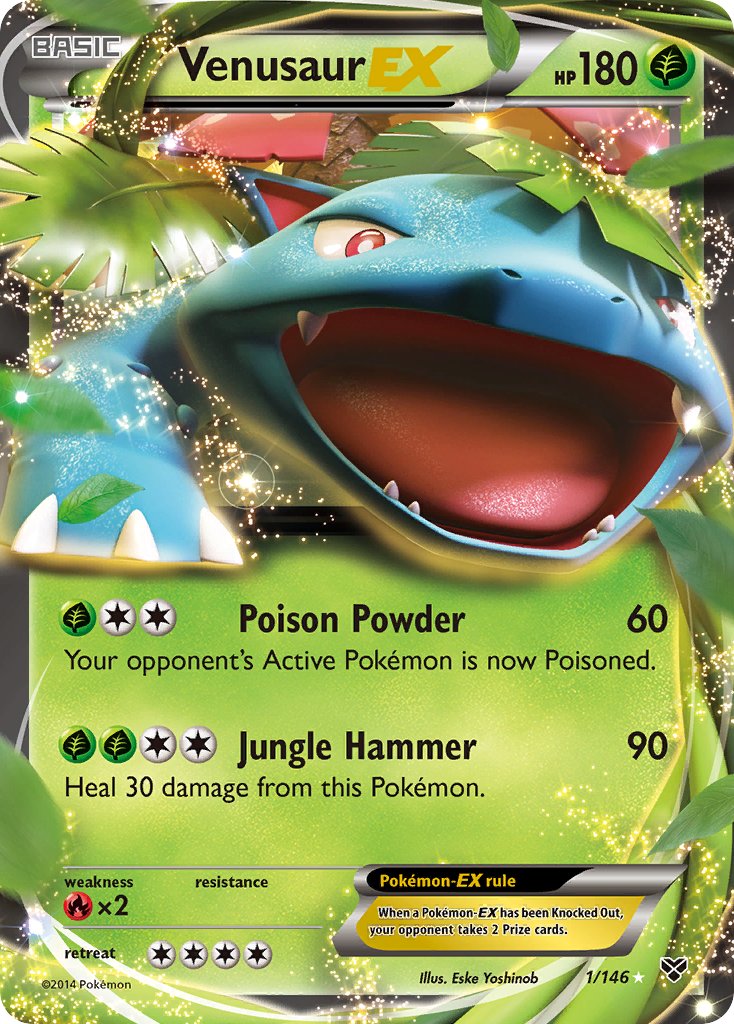 Venusaur-EX - 1 - XY