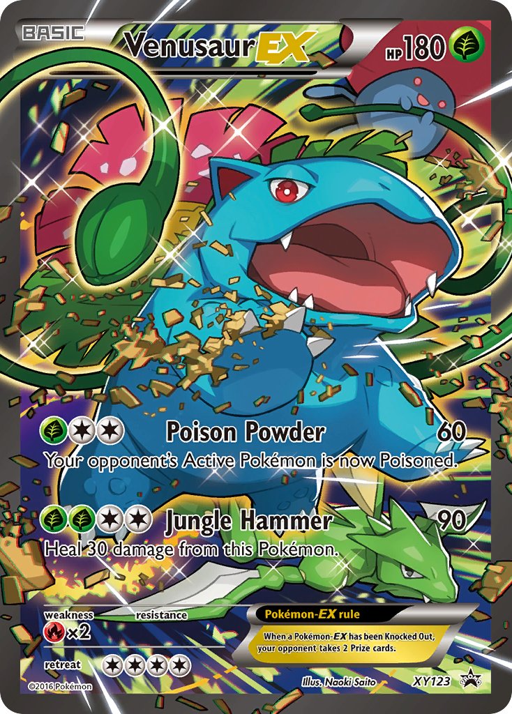 Venusaur-EX - XY123 - XY Promos