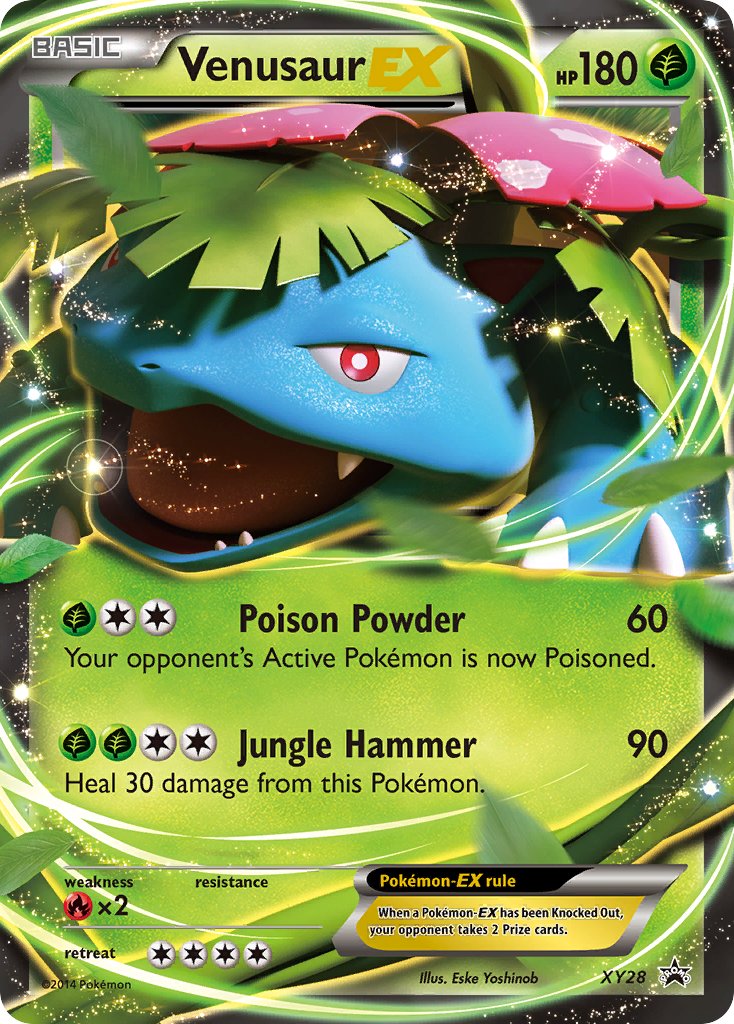 Venusaur-EX - XY28 - XY Promos