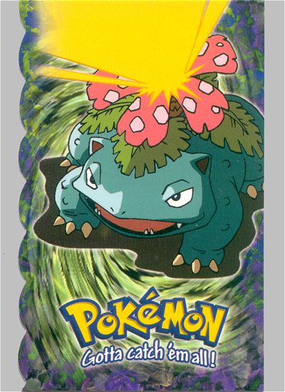 Venusaur - 3 of 12 - Topps - Pokemon the first movie - front