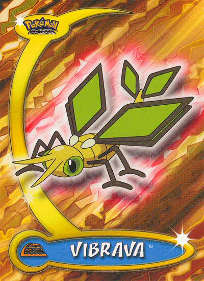 Vibrava - 82 - Topps - Pokemon Advanced Challenge - front