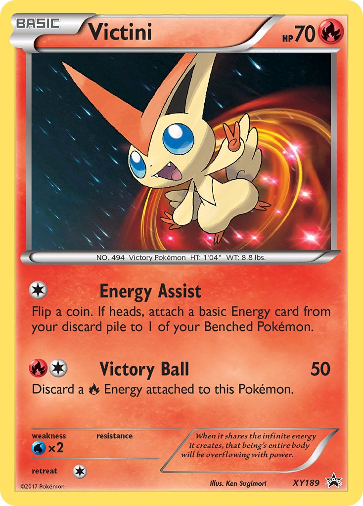 Victini - XY189 - XY Promos