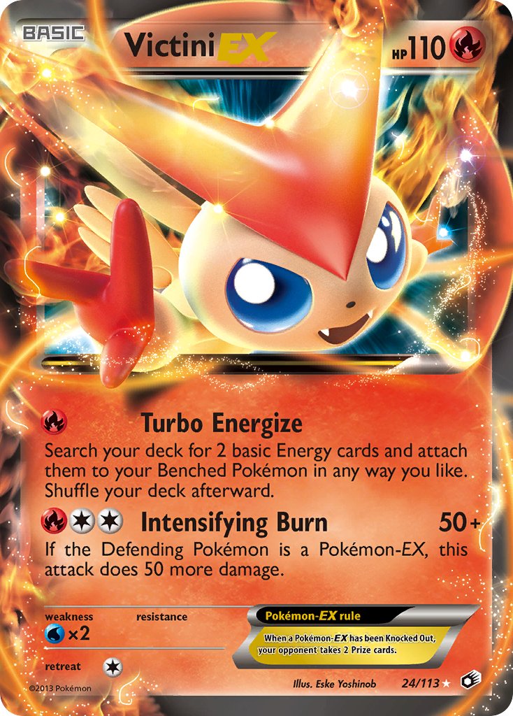 Victini-EX - 24 - Legendary Treasures