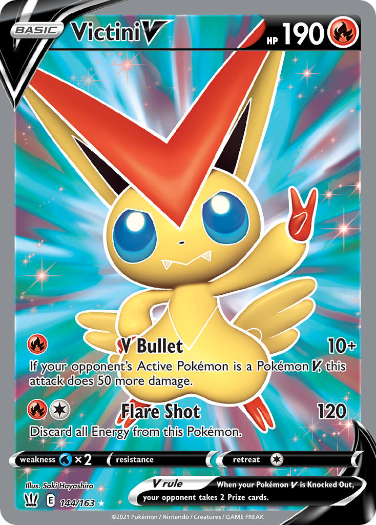 Victini V - 144 - Battle Styles