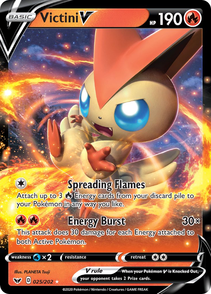 Victini V - 25 - Sword & Shield