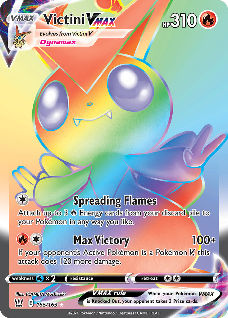 Victini VMAX - 165 - Battle Styles