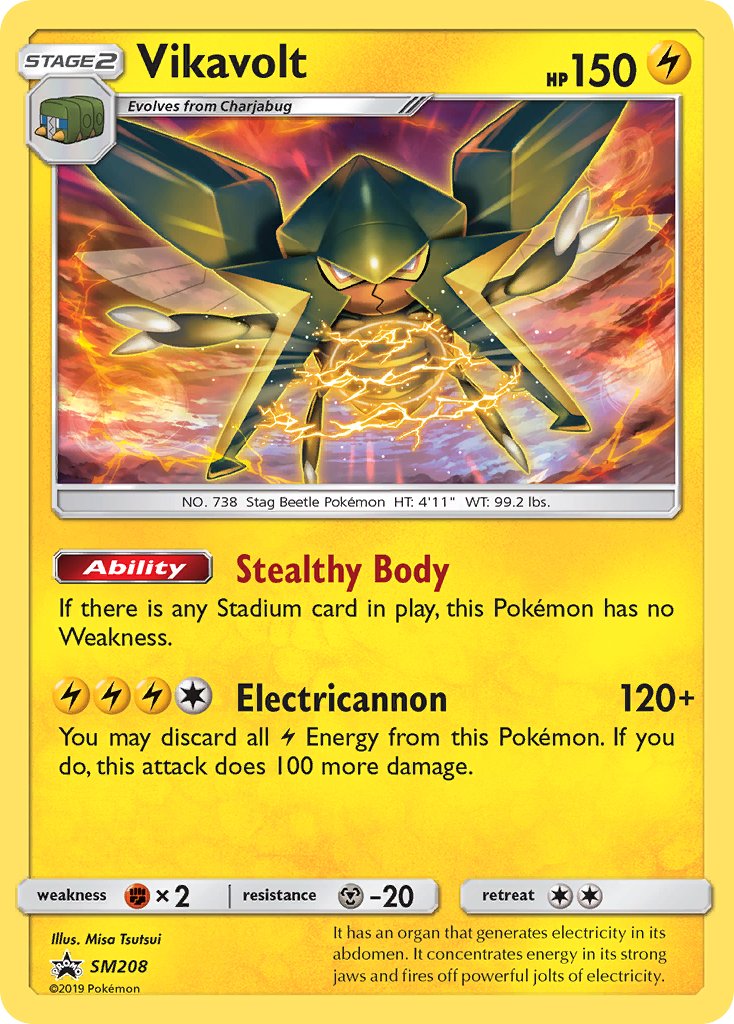 Vikavolt - SM208 - Sun & Moon Promos