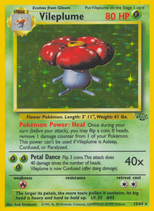 Vileplume unlimited jungle set