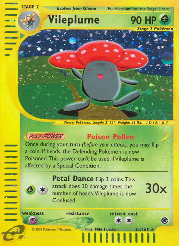 Vileplume - Expedition Base set