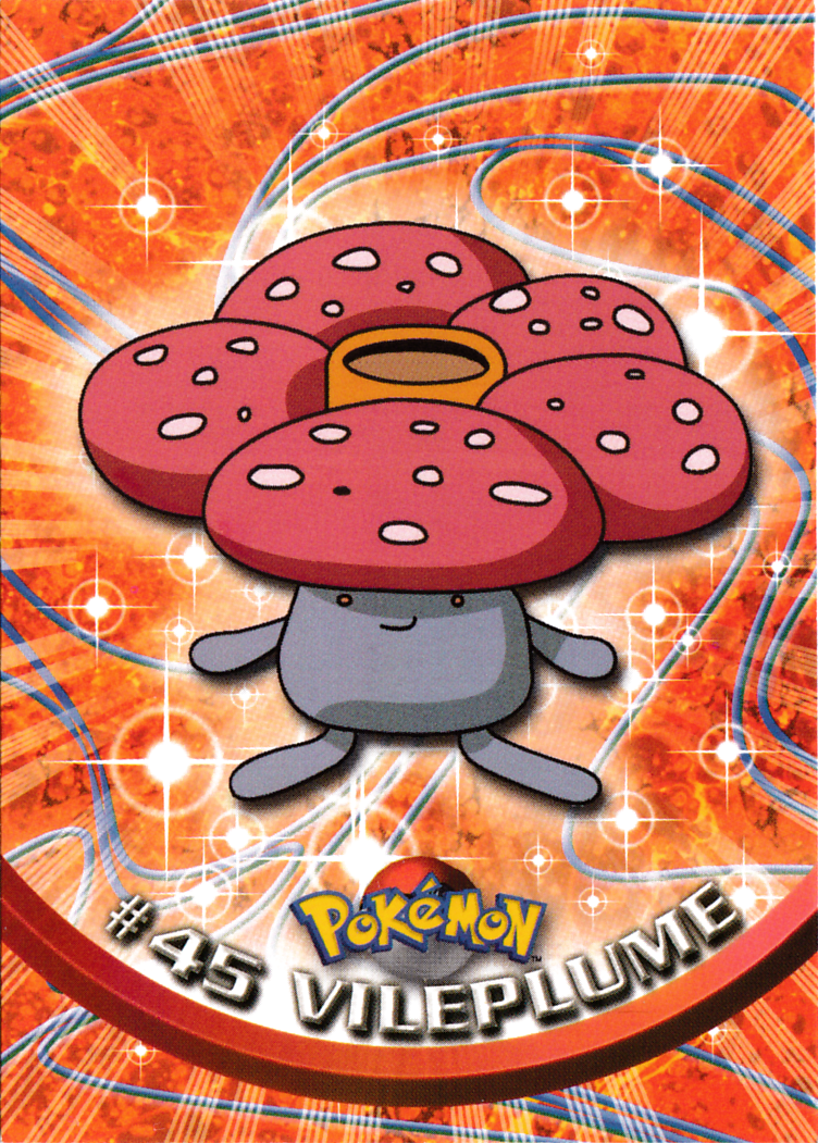 Vileplume - 45 - Topps - Series 1 - front