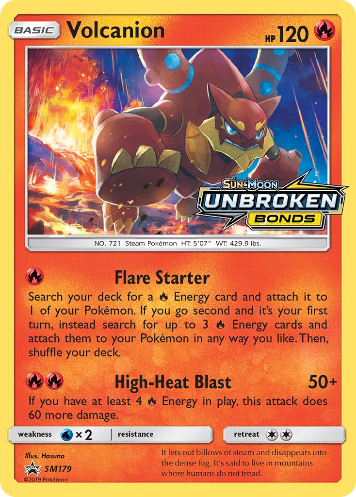 Volcanion - SM179 - Sun & Moon Promos