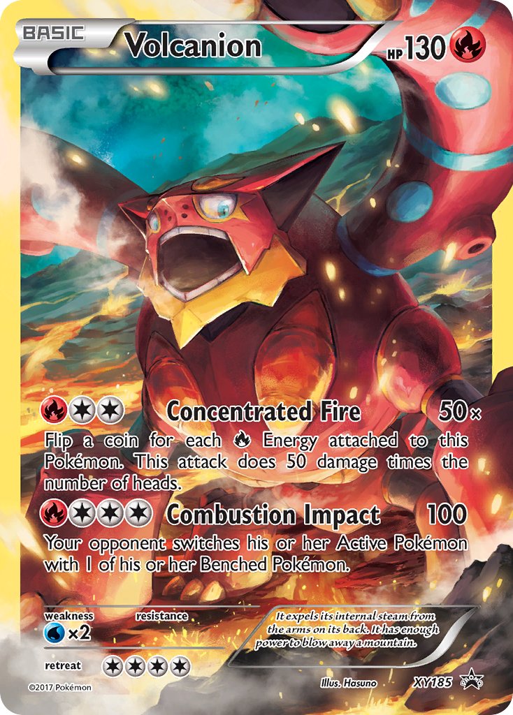 Volcanion - XY185 - XY Promos