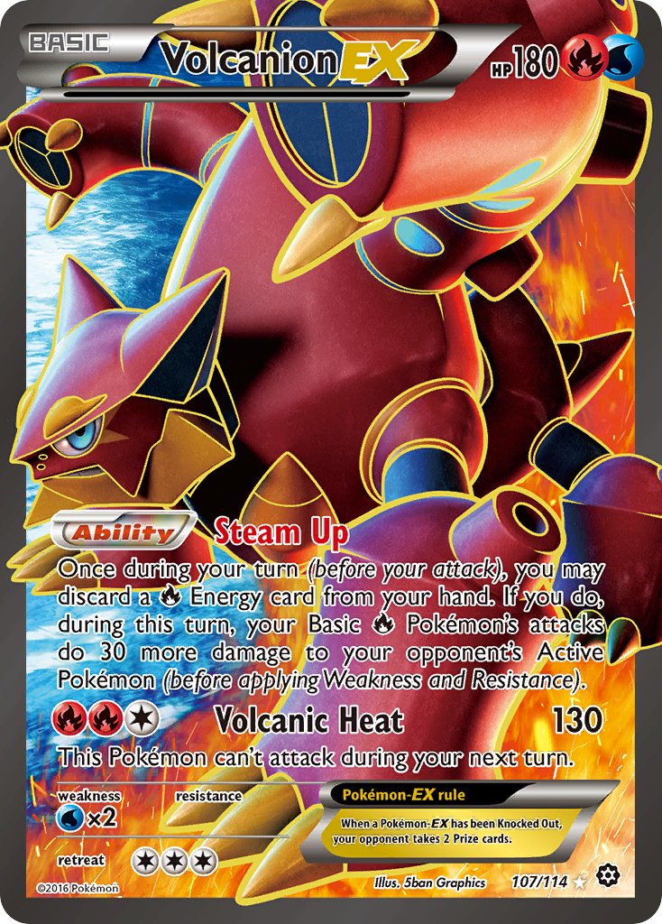 Volcanion-EX - 107 - Steam Siege