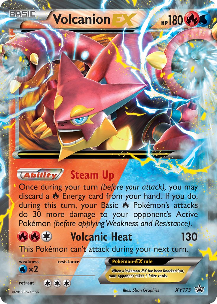 Volcanion-EX - XY173 - XY Promos