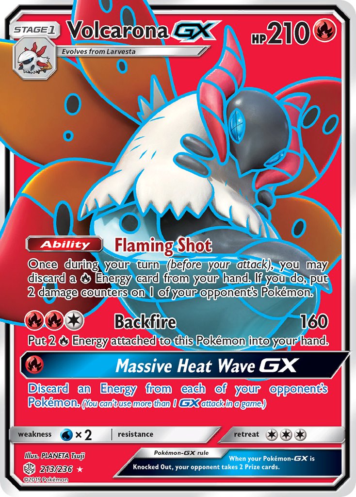 Volcarona-GX - 213 - Cosmic Eclipse