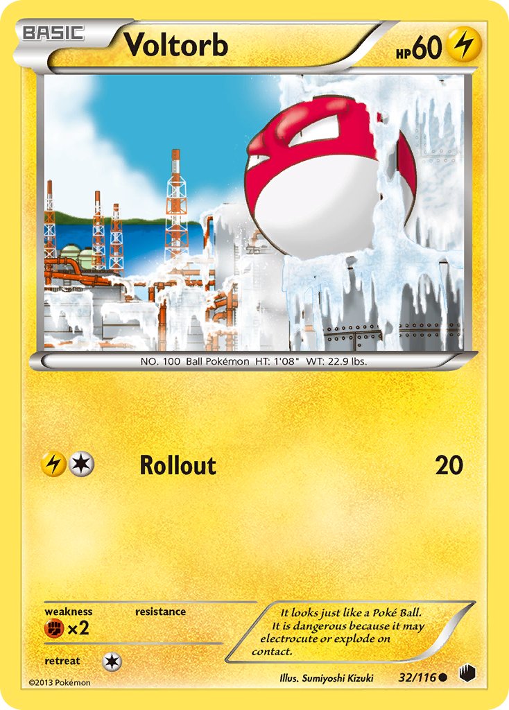 Check the actual price of your Voltorb 32/116 Pokemon card