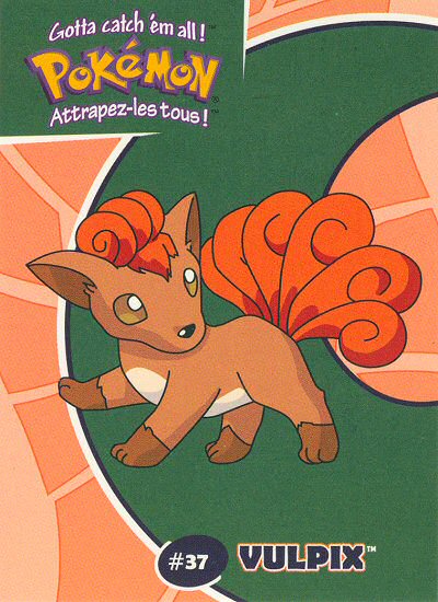 Vulpix - 32/40 - Danone  - front