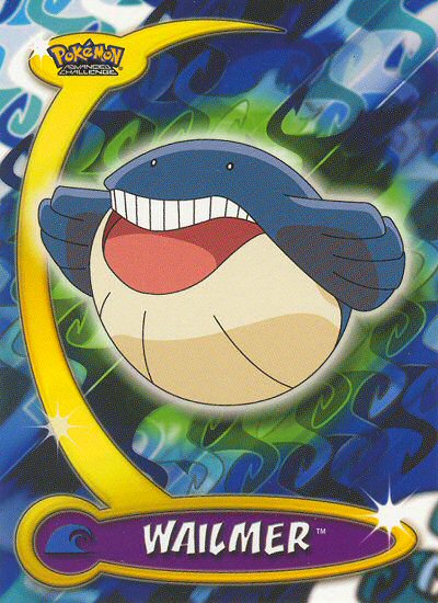 Wailmer - 83 - Topps - Pokemon Advanced Challenge - front