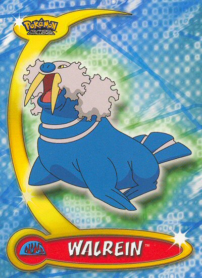 Walrein - 85 - Topps - Pokemon Advanced Challenge - front