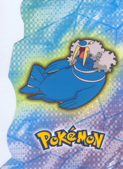 Walrein - 9 of 18 - Topps - Pokemon Advanced Challenge - front