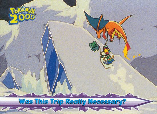 Was This Trip Really Necessary? - 49 - Topps - Pokemon the Movie 2000 - front
