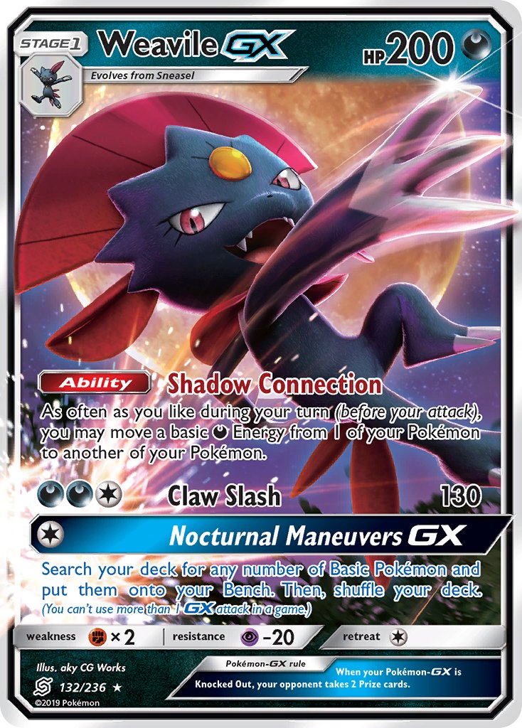 Weavile-GX - 132 - Unified Minds