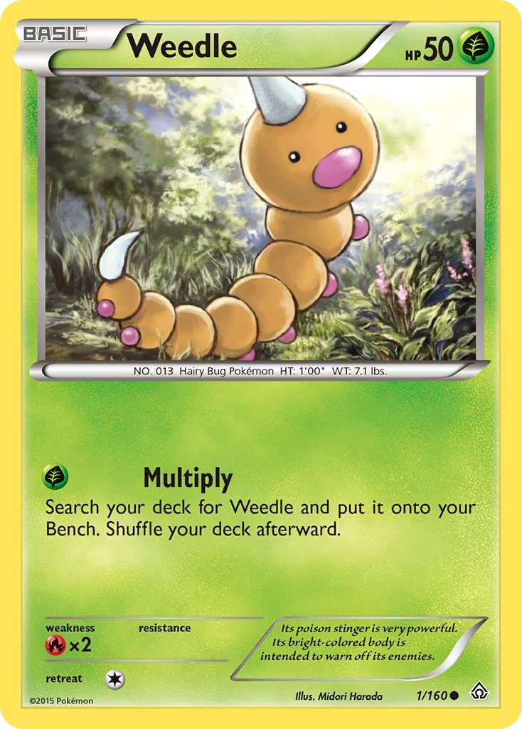 Weedle - 1 - Primal Clash