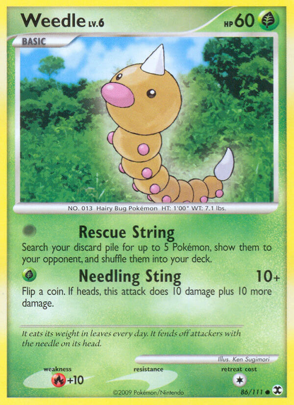 Weedle - 86 - Rising Rivals