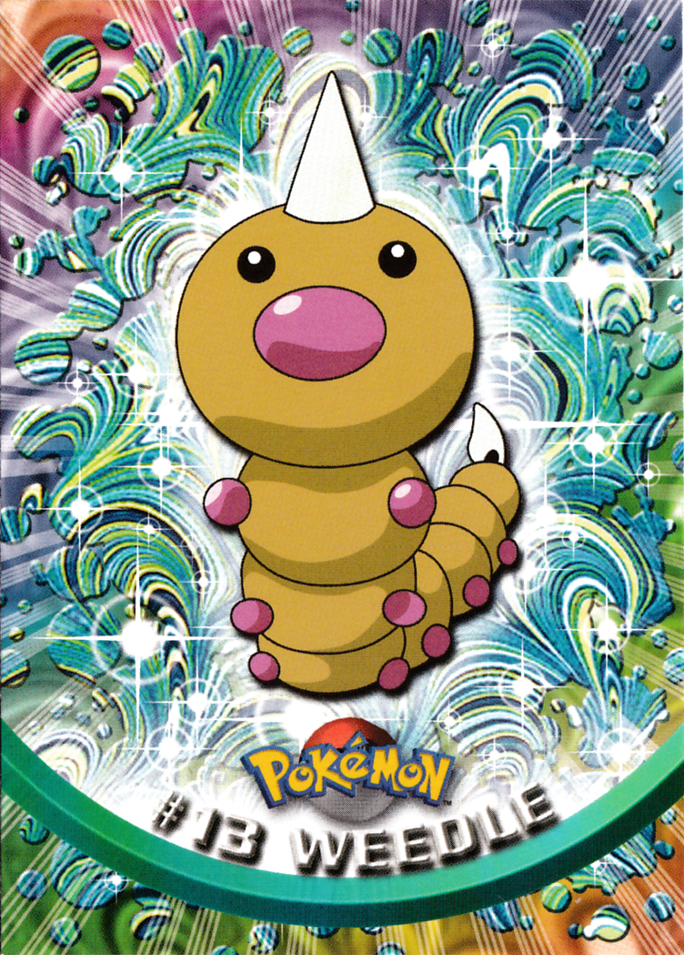 Weedle - 13 - Topps - Series 1 - front
