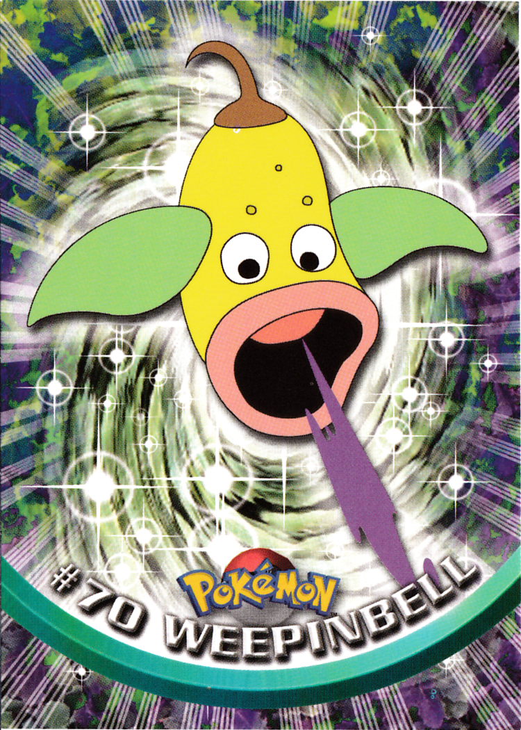 Weepinbell - 70 - Topps - Series 1 - front