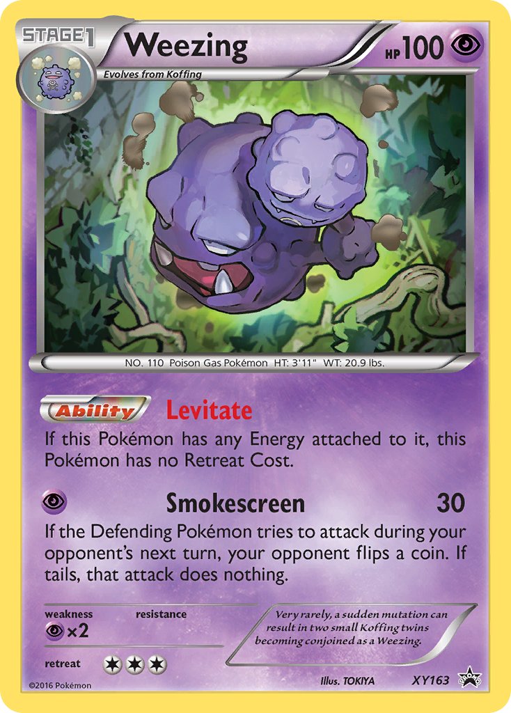 Weezing - XY163 - XY Promos