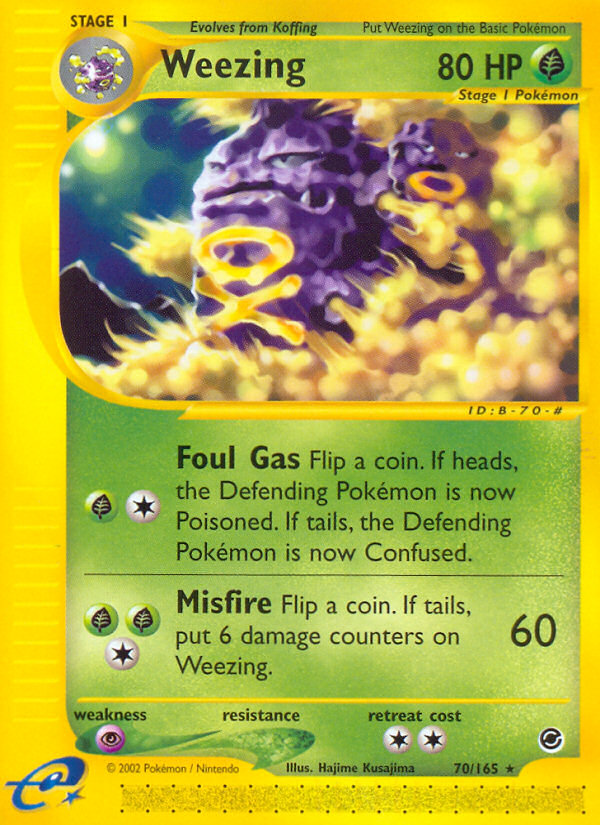 Weezing - Expedition Base set