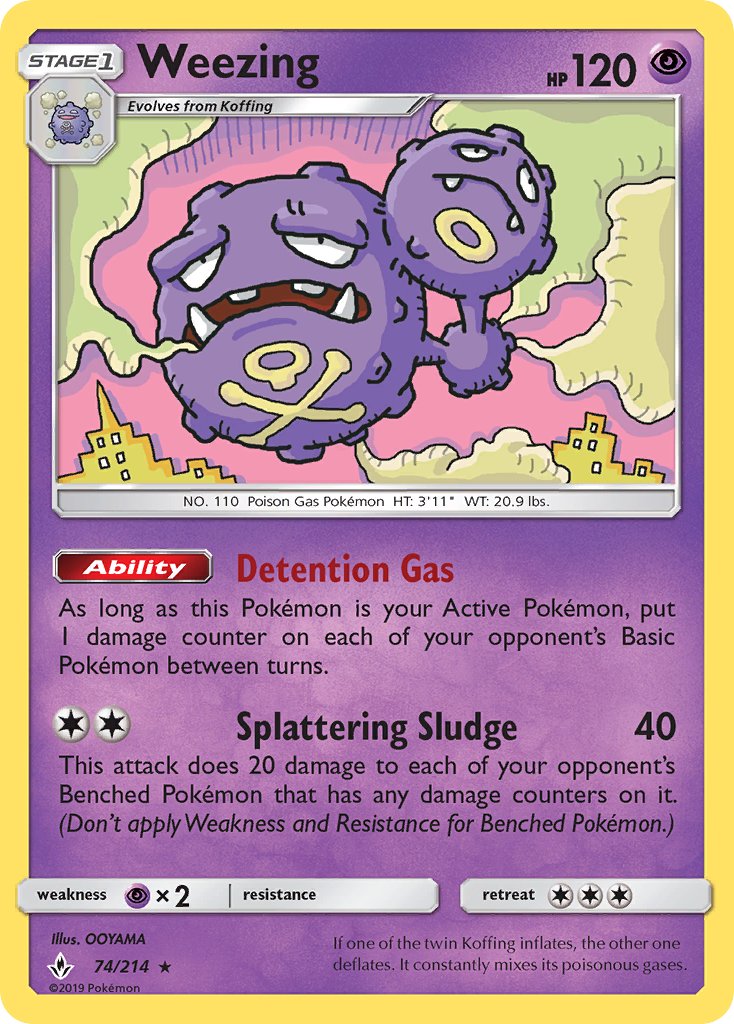 Weezing - 74 - Unbroken Bonds