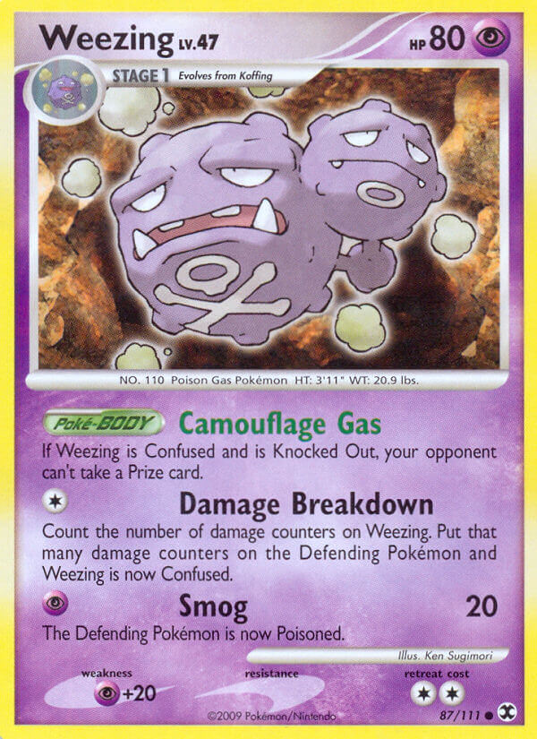 Weezing - 87 - Rising Rivals