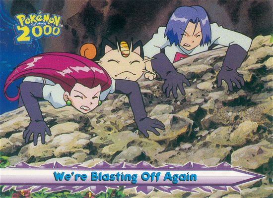 We're Blasting Off Again - 71 - Topps - Pokemon the Movie 2000 - front