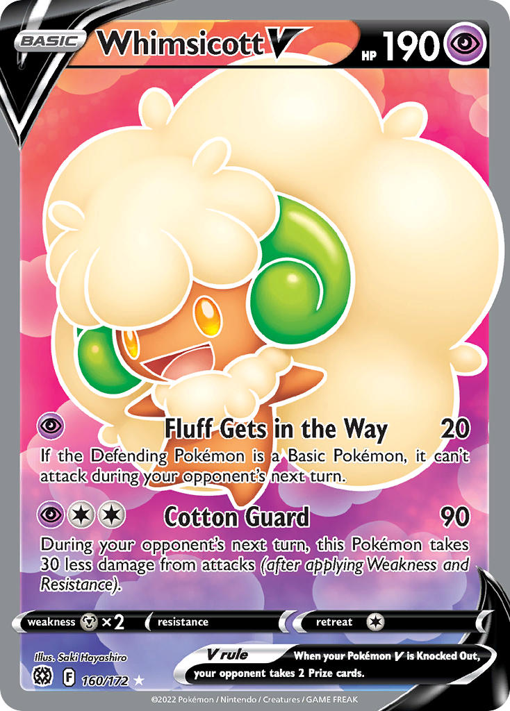 Whimsicott V - 160 - Brilliant Stars