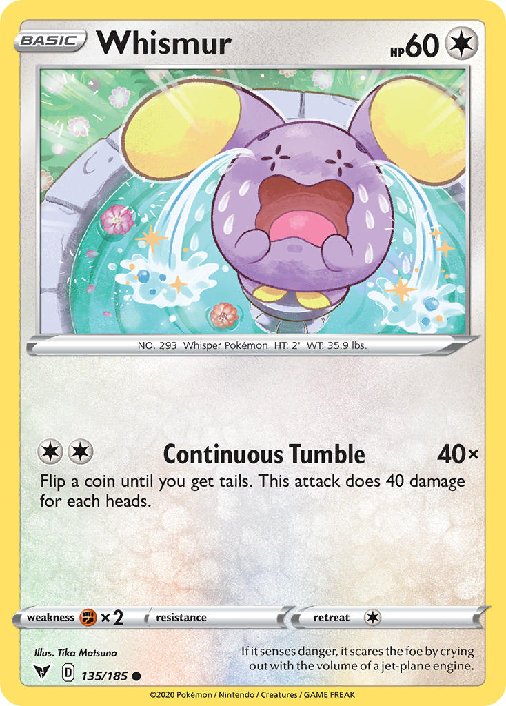 Whismur - 135 - Vivid Voltage