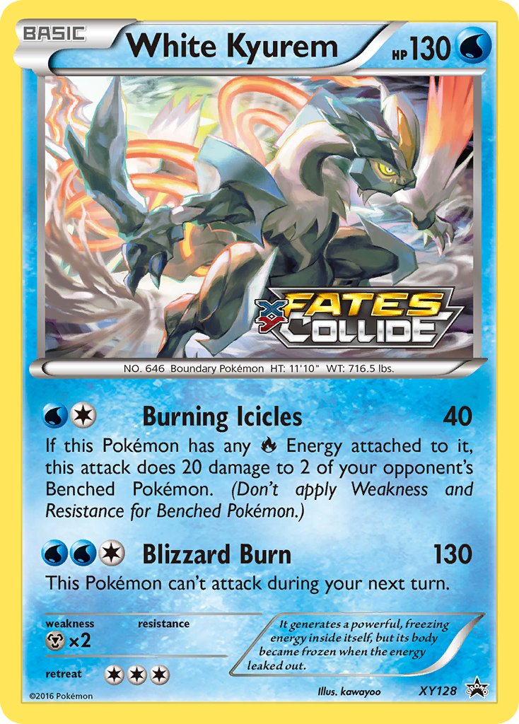 White Kyurem - XY128 - XY Promos