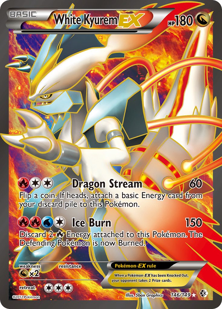 White Kyurem-EX - 146 - Boundaries Crossed