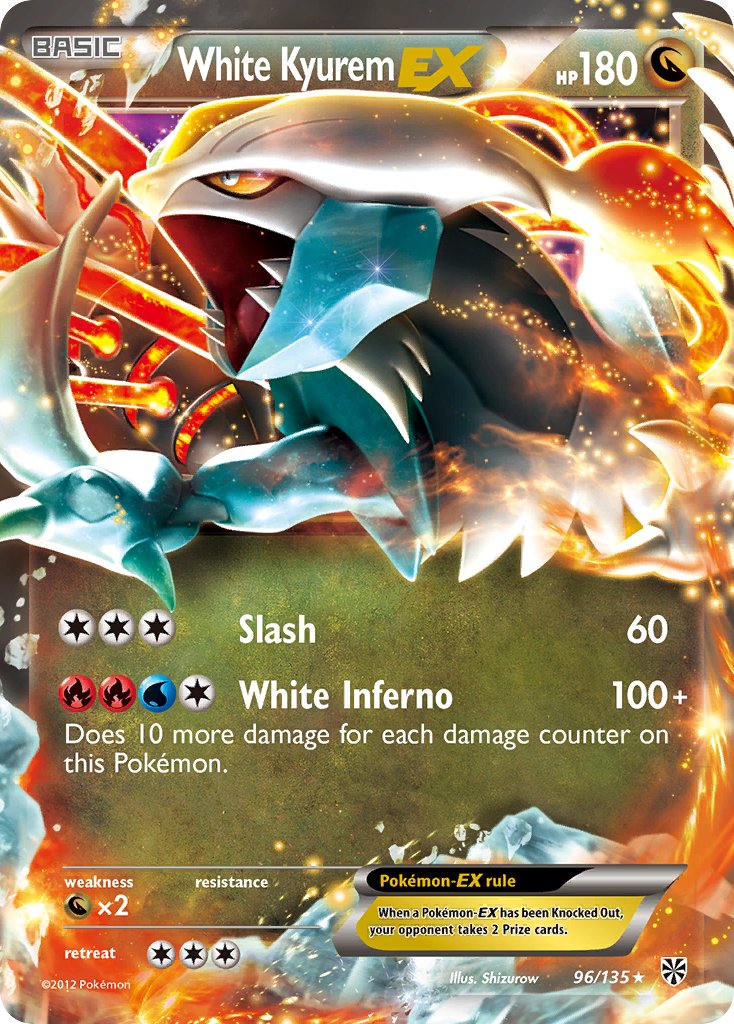 White Kyurem-EX - 96 - Plasma Storm