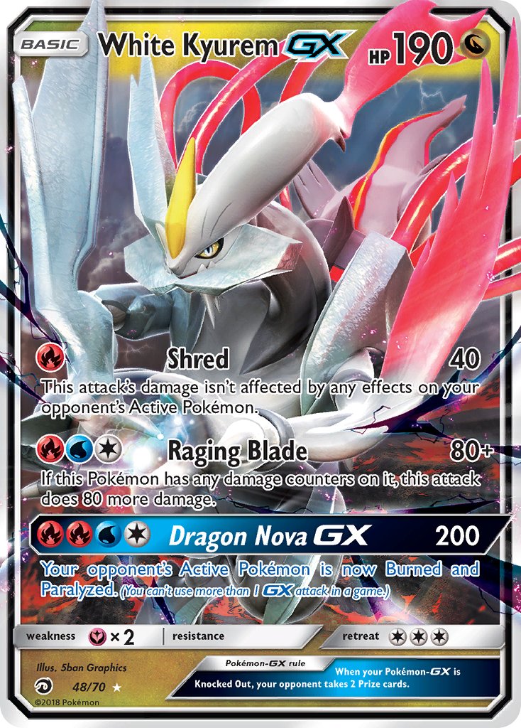 White Kyurem-GX - 48 - Dragon Majesty