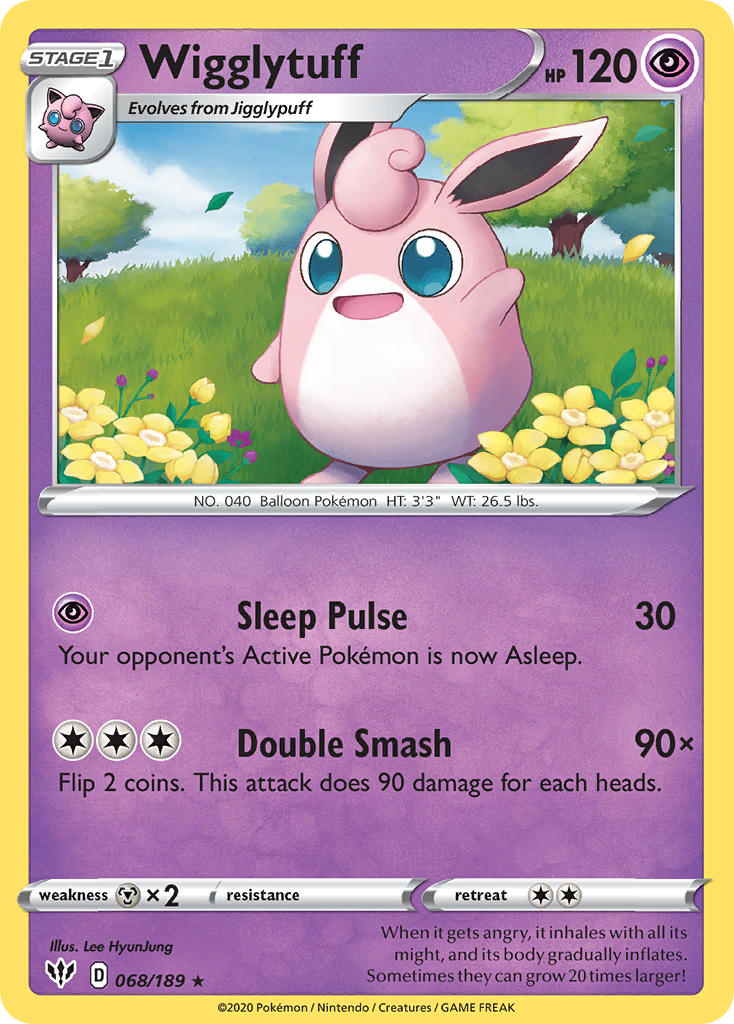 Wigglytuff - 68 - Darkness Ablaze