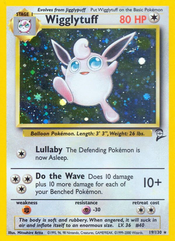 Wigglytuff-19-Base Set 2