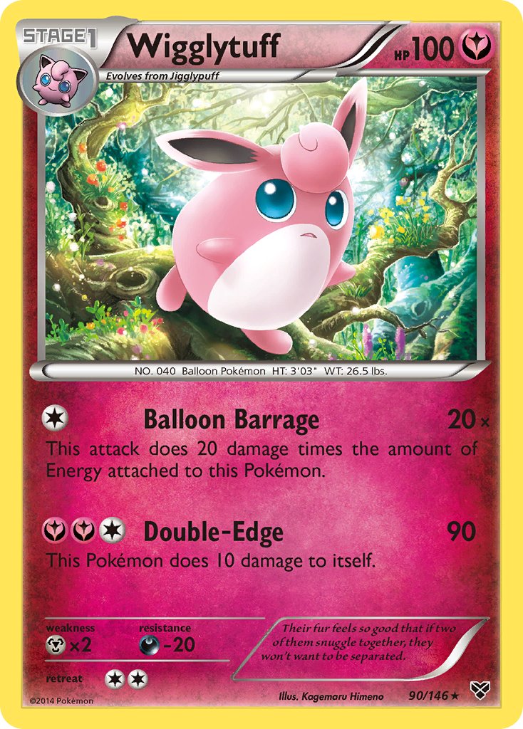 Wigglytuff - 90 - XY