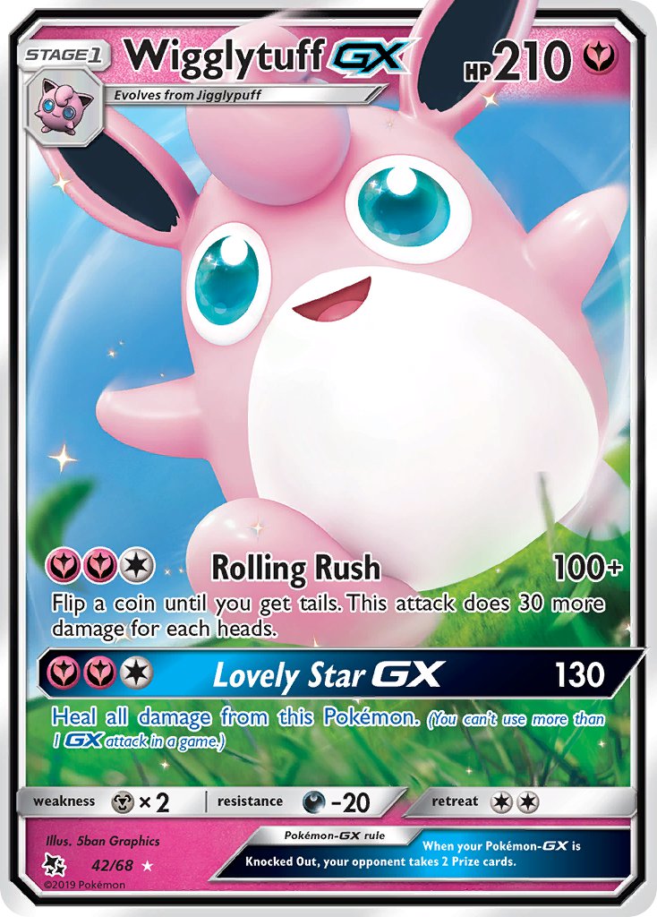 Wigglytuff-GX - 42 - Hidden Fates